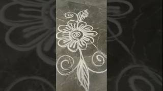 Morning rangoli design #shots #rangoli #youtubeshorts #easyrangoli#youtubevideos