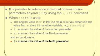Using shift command - - Shell Scripting -64