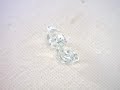 goshenite beryl matched pair 6x4.8mm emerald cut vvs clarity gems 1.44 carat