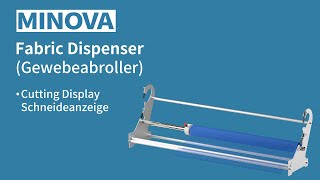 MINOVA Fabric Dispenser (Cutting Display) #tools #construction