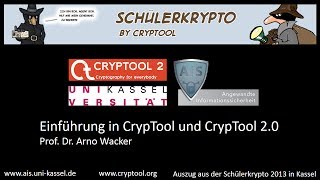 Einführung in das Lehrprogramm für Kryptologie: CrypTool