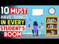 10 THINGS that should be in EVERY STUDENT'S ROOM | #exammotivation #boardexam2023