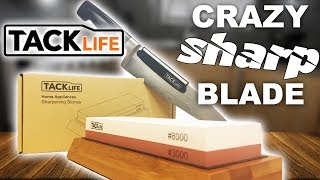 TackLife - Professional Knife Sharpening Stone - How To \u0026 Demo