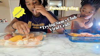 Sams Club Viral Crab Mukbang | Getting Out the Funk