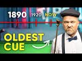 Stephen Hendry Plays With The World's Oldest Snooker Cues