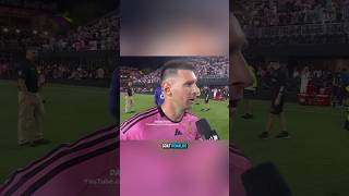 Lionel Messi wants to go to Al Nassr - Post Match interview - Inter Miami 2-2 New York City FC