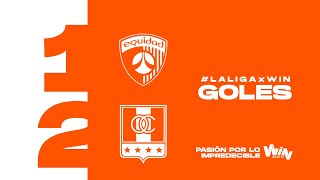 La Equidad vs. Once Caldas (goles) | Liga BetPlay 2024-1 | Cuadrangulares - Fecha 6