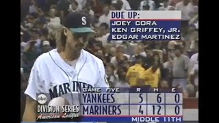 11th Inning Yankees Mariners 1995 Deciding Game in Six Minutes