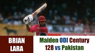 BRIAN LARA | First ODI Century | WEST INDIES vs PAKISTAN | Total International Series 1993