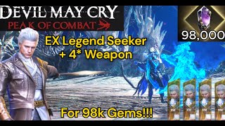 Devil May Cry: POC | 98K Gems spent for Level 27 Legend Seeker