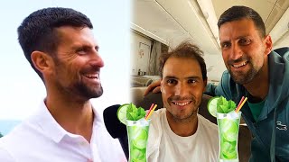 Novak Djokovic "Nadal & I will drink MOJITO on the beach..." - MC 2024