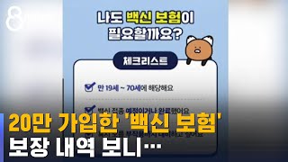 20만 가입한 '백신 보험'…\