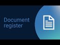 Omega 365 How to: Document Management - Using the document register