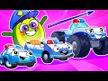 🚔 Let's Go Police Monster Truck! ✨ Rescue Team || Best Kids Cartoon by Meet Penny 🥑💖