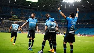Uruguaio garante primeira vitória do Grêmio no Brasileirão