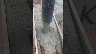 Concrete pouring ; high water ratio and Lower water ratio concretes @fib-international @acigamespot