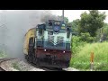 15 in 1 diesel electric trains of indian railways alco smoke eruption at bengaluru urban part 19