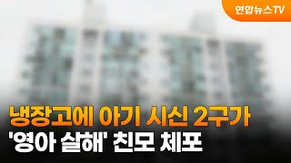 냉장고에 아기 시신 2구가…'영아 살해' 친모 체포 / 연합뉴스TV (YonhapnewsTV)