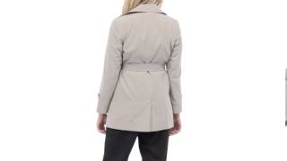 Bonmarche Beige Stitch Detail Belted Mac