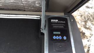 Kohler 14kW Standby Generator Startup