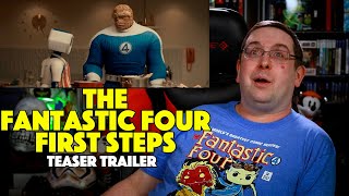 REACTION! The Fantastic Four: First Steps Teaser Trailer #1 - Pedro Pascal Marvel Movie 2025