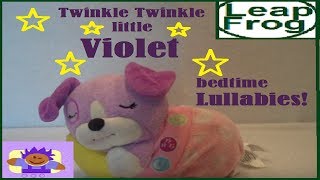 2010 LeapFrog Twinkle Twinkle Little Violet Bedtime Plush