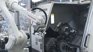 Robot for Automating CNC Machine Operation