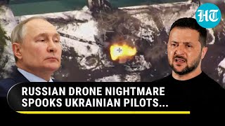 Ukrainian Pilots Fear Russia Will Adapt As They Drop Bomb-laden Drones Secured With Tape | Watch