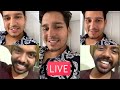 Karan Randhawa and Satbir Aujla Live Stream on Instagram with Fans