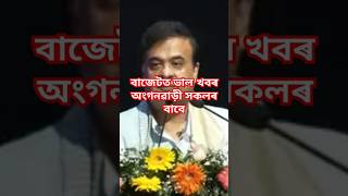 বাজেটত ভাল খবৰ আহিব #anganbadisalary #anganbadinews