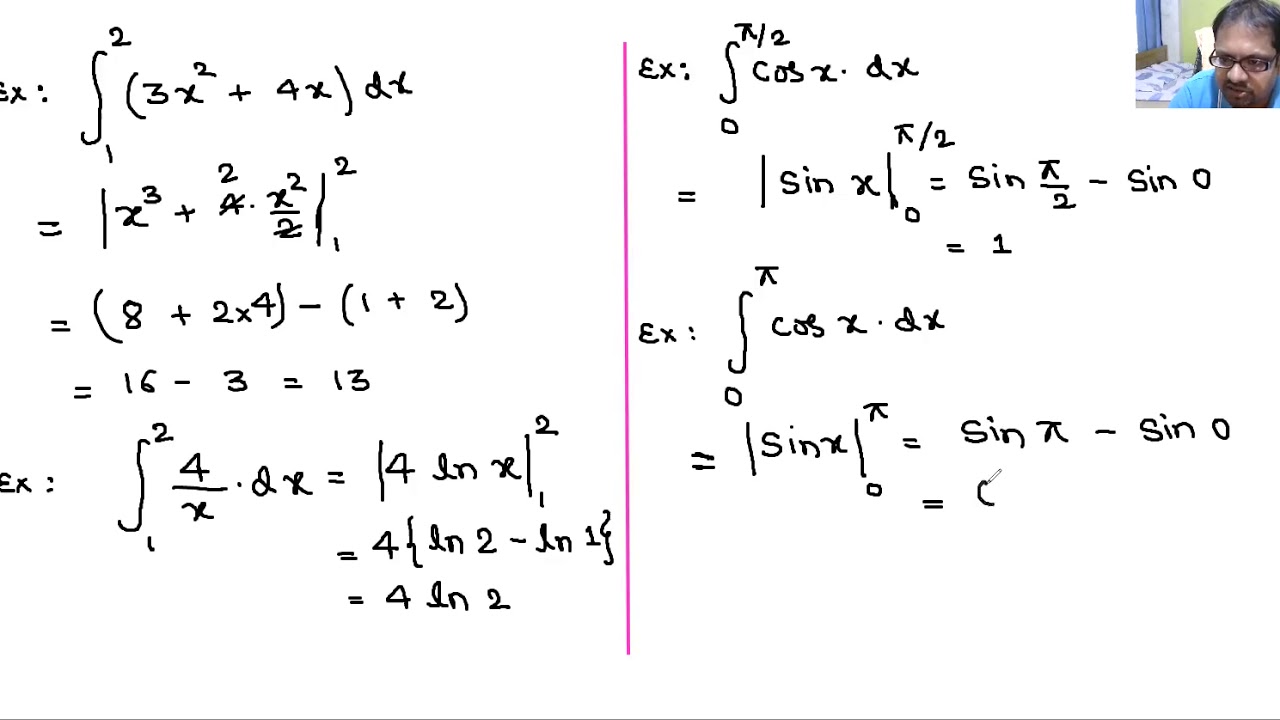 Basic Mathematics | Lecture 9 | Integration 2 - YouTube