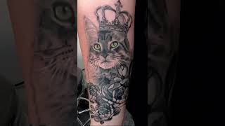 Cute Cat Tattoo