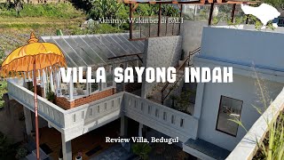 REVIEW VILLA SAYONG INDAH - BEDUGUL BALI, BALI TURUN KABUT WOI!