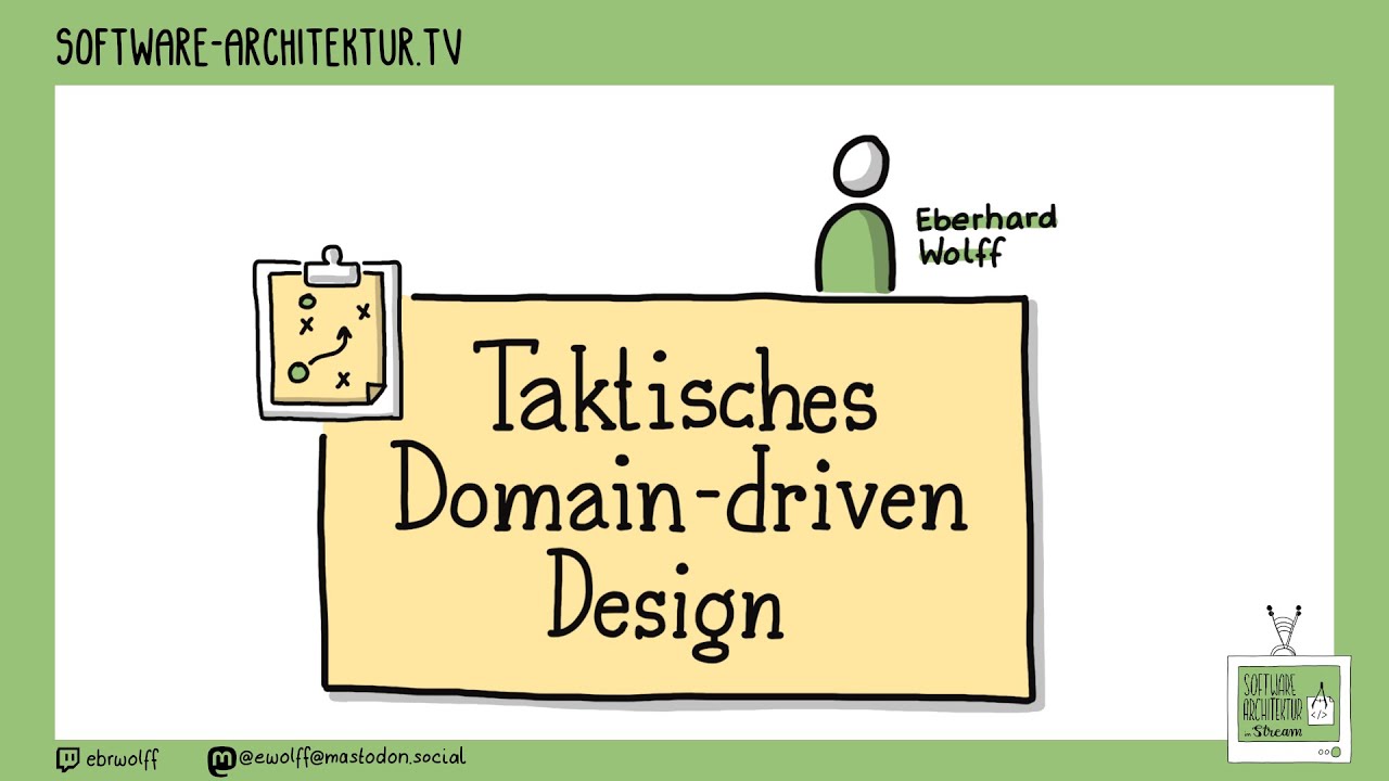 Taktisches Domain-driven Design (DDD) - YouTube