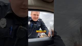 Woman Gets Pulled Over, Discovers Cop is Her Brother! 😂 #shorts