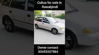 Suzuki Cultus For Sale in Rawalpindi Model 2004 outclass Condition