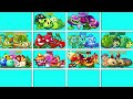 pvz2 random 16 colorful teams battlez who will win team plant vs team plant