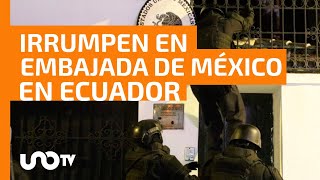 Detienen a Jorge Glas en la embajada de México en Ecuador
