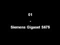 01 ringtone - Siemens Gigaset S675