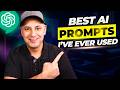 Best AI Prompts I’ve Ever Used That Actually Get Results
