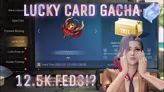 Lifeafter 明日之后 | Lucky Card GACHA? What can I get with 12.5k feds?