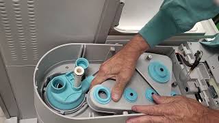 GE Aestiva 5 Anesthesia Machine:  Reassembling the Ventilators Components (Guts)