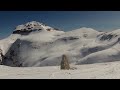 dal rifugio maria sass pordoi alla salita per il canale joel 30.3.2014