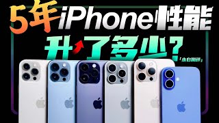 「小白」5年！iPhone的性能牙膏到底挤了多少？