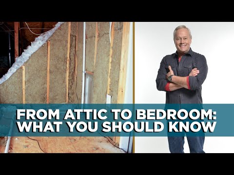 Converting an Attic into a Bedroom – Today's Homeowner with Danny Lipford