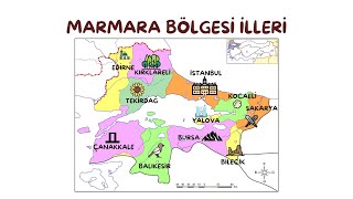 Marmara Bölgesi İlleri _ Öğrenciler İçin Öğretici Şiir (Youtube Kids)