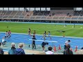 第70回全日本中学校通信陸上競技　兵庫県大会 2年生 100m 3組