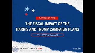 The Fiscal Impact of the Harris and Trump Campaign Plans