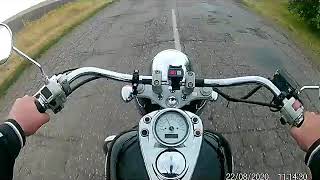 HONDA SHADOW ACE 400 мини дальняк.