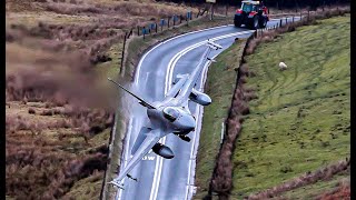 MACH LOOP BELGIAN AIR FORCE F16's 4K